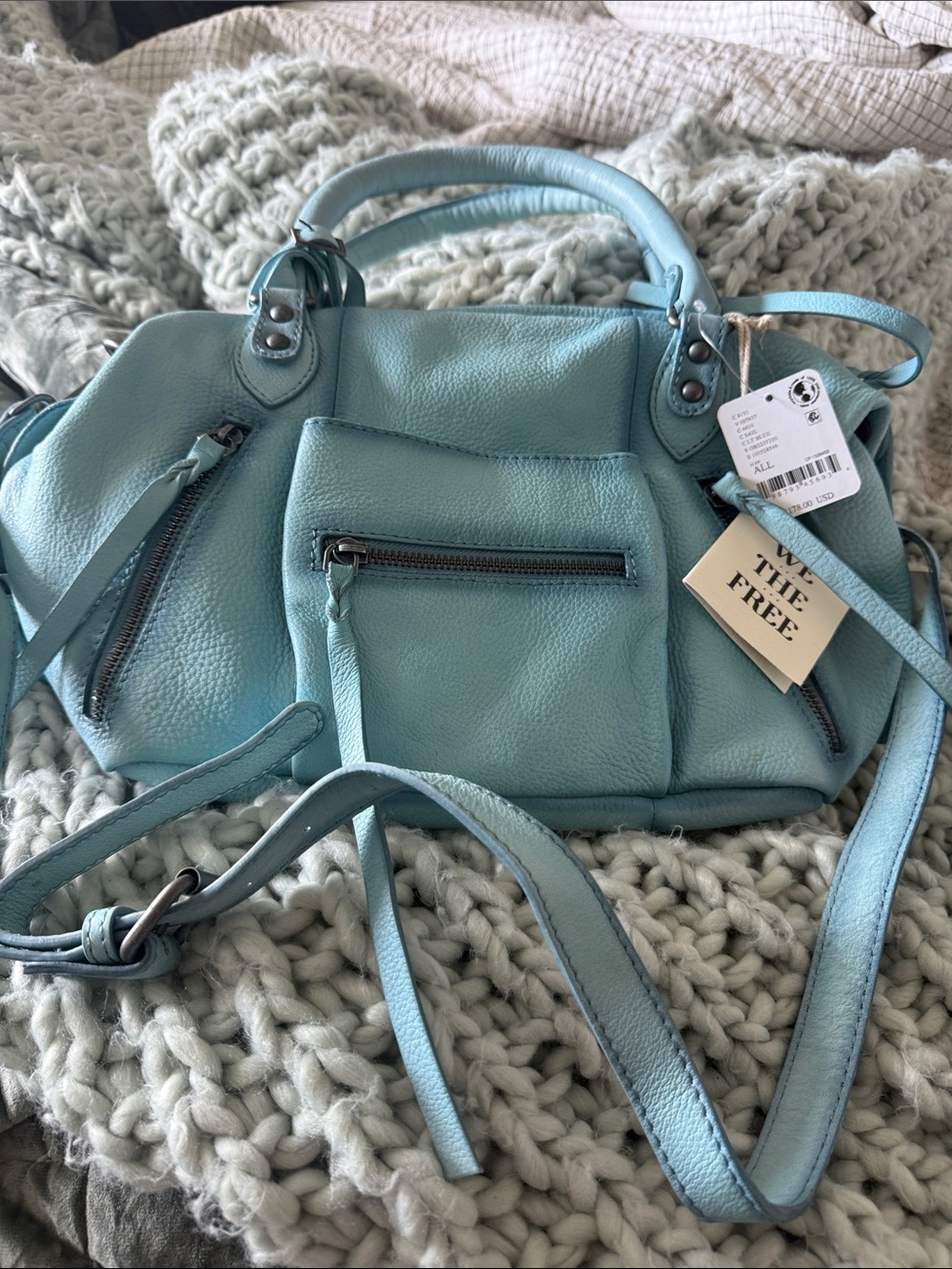 Free People Baby Emerson Blue Sail